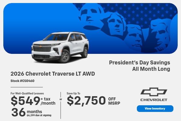 2026 Traverse LT AWD