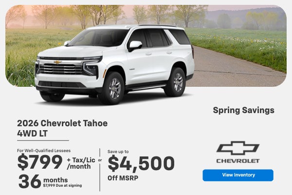Tahoe Offer
