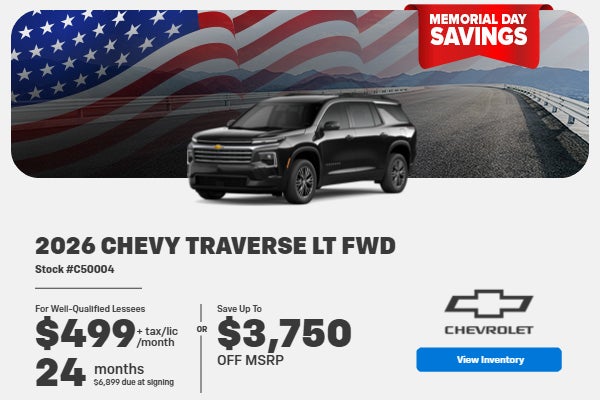 2026 Chevrolet Traverse LT FWD