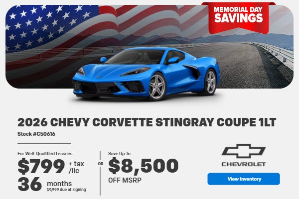2026 Chevrolet Corvette Stingray Coupe 1LT