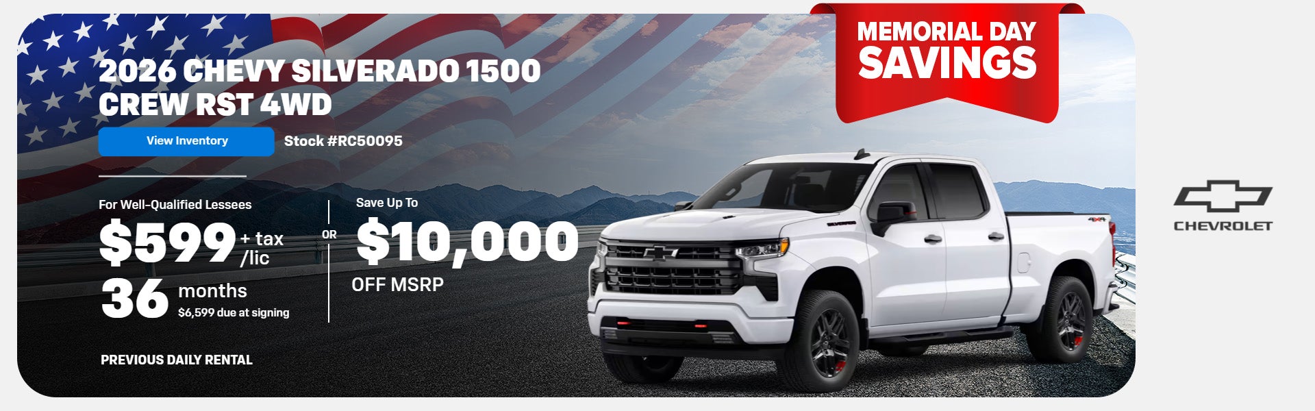 2026 Chevrolet Silverado 1500 Crew RST 4WD