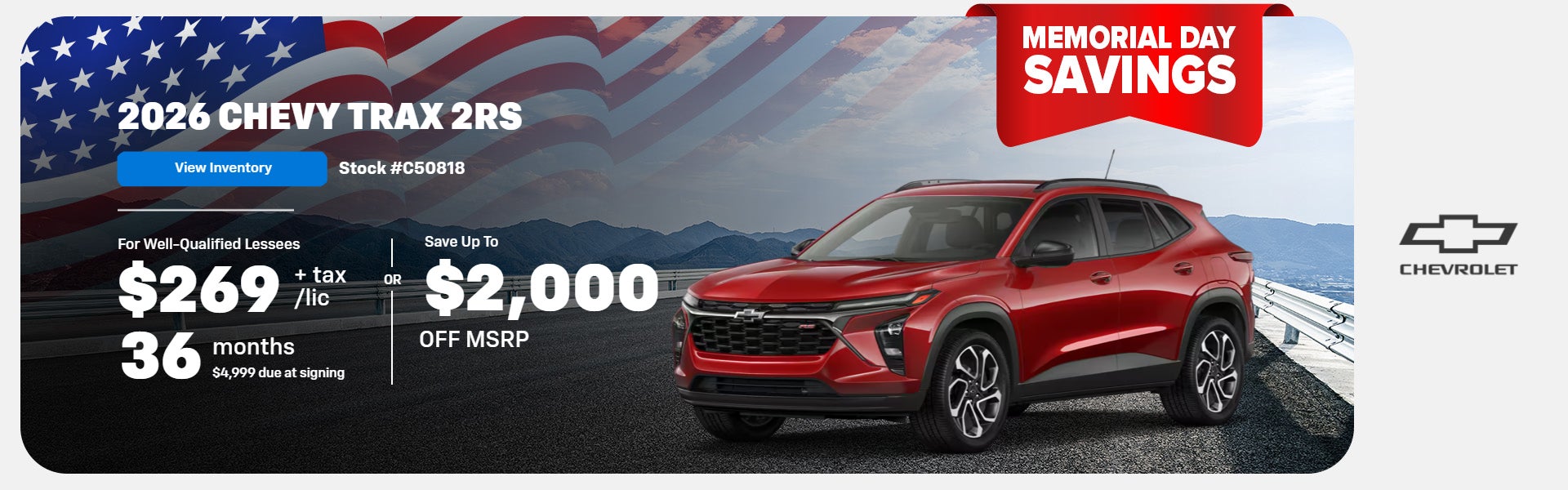 2026 Chevrolet Trax 2RS