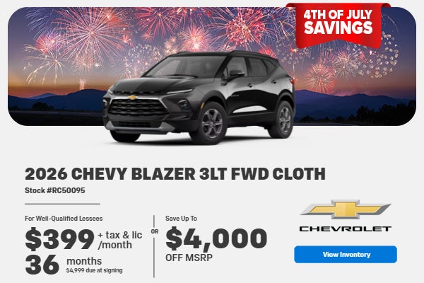 2026 Chevrolet Blazer 2LT Cloth FWD