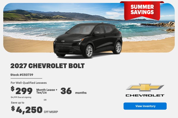 2027 Chevrolet Bolt