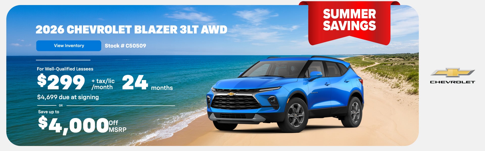 2026 Chevrolet Blazer 3LT AWD