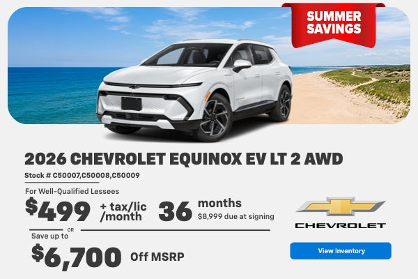 2026 Chevrolet Equinox EV LT 2 AWD