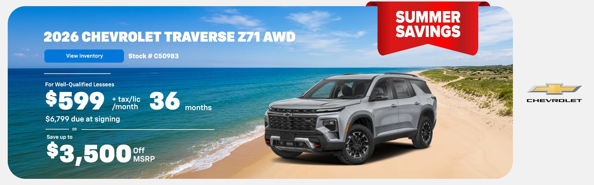 2026 Chevrolet Traverse Z71 AWD