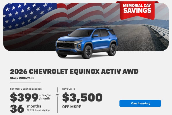 2026 Chevrolet Equinox ACTIV AWD