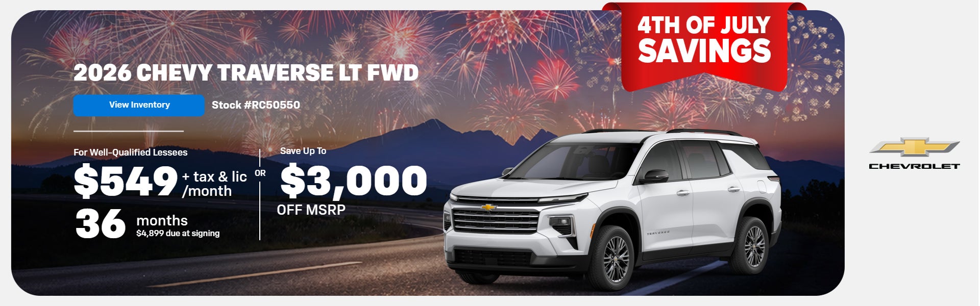 2026 Chevrolet Traverse LT FWD