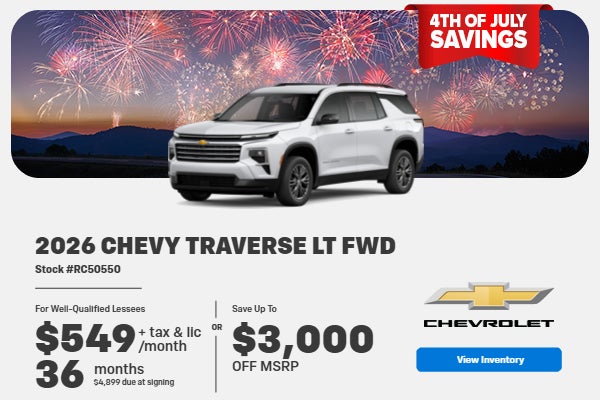 2026 Chevrolet Traverse LT FWD