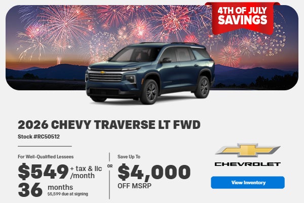 2026 Chevrolet Traverse LT FWD