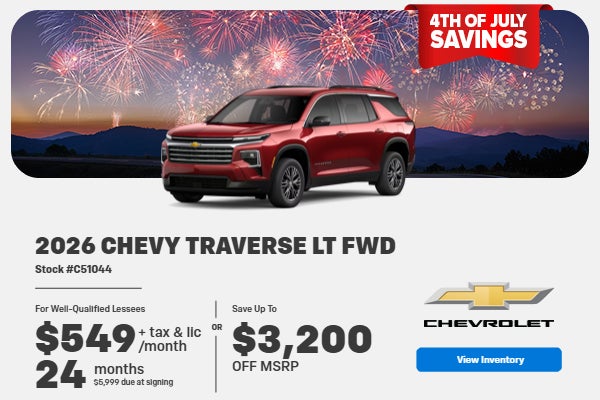 2026 Chevrolet Traverse LT FWD