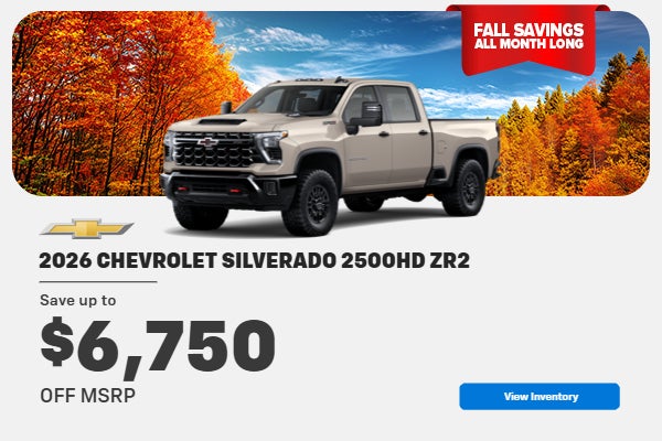 2026 Silverado 2500HD ZR2