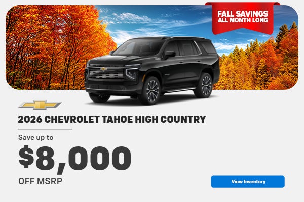 2026 Tahoe High Country