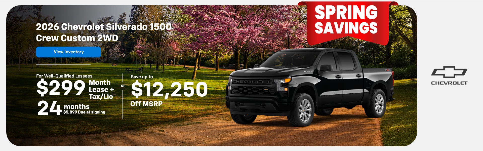 2026 Chevrolet Silverado 1500 Crew Custom 2WD