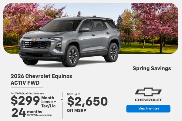 2026 Chevrolet Equinox ACTIV FWD