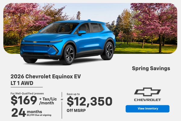 2026 Chevrolet Equinox EV LT 1 AWD
