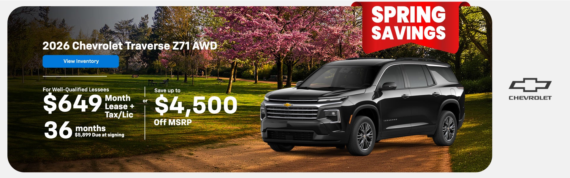 2026 Chevrolet Traverse Z71 AWD