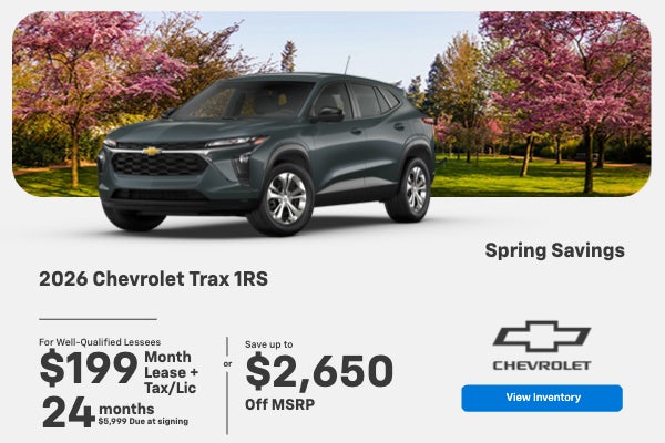 2026 Chevrolet Trax 1RS